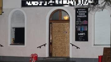 Gegenstand durch Scheibe geworfen – Explosion in Shisha-Laden in Wittenau
