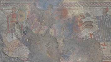 Römisches Mosaik erzählt neue Version der berühmtesten Belagerung der Welt