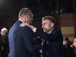 diplomatie: macron und merz lassen risse in der ukraine-politik erkennen