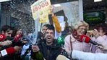 Weihnachtslotterie: Der Dicke kommt: Rekord-Geldsegen in Spanien