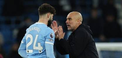 Manchester City: Guardiola kontrolliert Spielergewicht nach Feiertagen