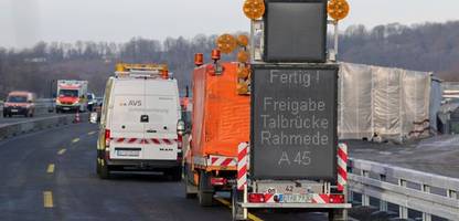 A45: Rahmedetal-Brücke für den Verkehr freigegeben