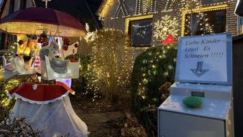 Kult-Weihnachtshaus in Norderstedt: Magische Effekte wie in den USA