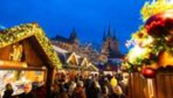 Adventszeit: Erfurter Weihnachtsmarkt zählt 1,4 Millionen Besucher