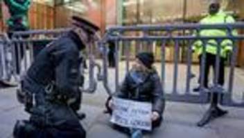 Aktivistin: Greta Thunberg bei Gaza-Protest in London festgenommen