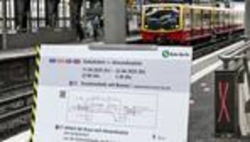 Bahnverkehr in Berlin: Baustellen: Was 2026 auf Fahrgäste zukommt
