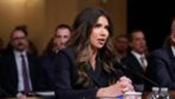 Konflikte: US-Ministerin Noem: Venezuelas Präsident Maduro muss weg