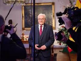 Mut in Weihnachtssprache: Steinmeier: Europa wird sich seiner Stärke wieder neu bewusst