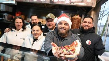 vorbild frank zander: dönerläden helfen an weihnachten bedürftigen