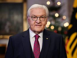 Weihnachtsansprache: Steinmeier wünscht den Menschen „einen Funken Mut“