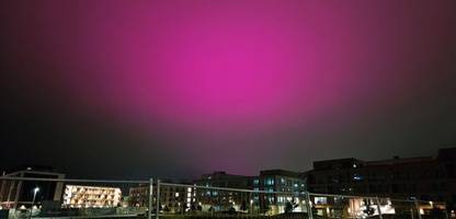 Polarlichter: So schön leuchtet der Himmel über Stuttgart