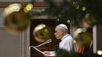 „feliz navidad“ und süße sünden? so feiert leo das erste weihnachten als papst