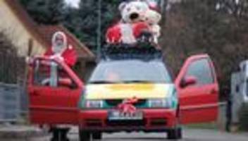 Brauchtum: Weihnachtsmann will Sonnenschein in den Winter bringen