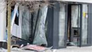 Kriminalität: Zahl der Geldautomaten-Sprengungen auf Vorjahresniveau