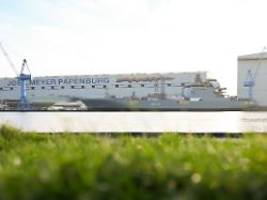 Damit Riesenverluste gemacht: Meyer Werft scheiterte an Zettelwirtschaft