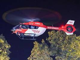 luftretter fordern böllerverbot: drei viertel der rettungshubschrauber an silvester am boden