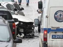 nahe anschlagsort vom montag: russische polizisten sterben bei explosion in moskau