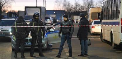 Russland: Polizisten sterben in Moskau bei Detonation eines Sprengsatzes