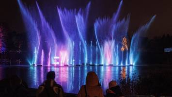 christmas garden an heiligabend geschlossen: die lichtshow in bildern