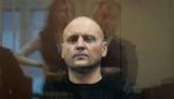 Russlands Justiz: Kremlkritiker Udalzow zu Haftstrafe verurteilt