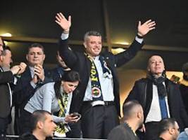 im zuge von drogen-ermittlungen: fenerbahce-präsident zeitweise in gewahrsam genommen