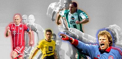 Fußball-Bundesliga: Die 25 prägendsten Spieler seit 2000 im SPIEGEL-Ranking