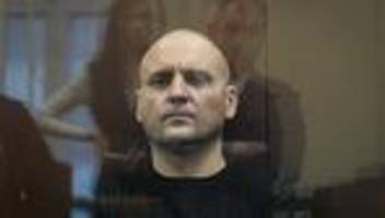 Russland: Russischer Regimekritiker Udalzow zu sechs Jahren Haft verurteilt