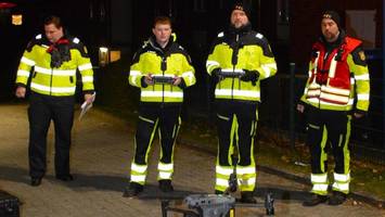 Mann bei Eiseskälte vermisst – Retter bei Hamburg im Großeinsatz