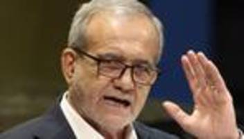 iran: irans präsident wirft usa, israel und europa umfassenden krieg vor