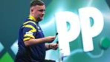 WM in London: Darts-Weltmeister Littler spricht über Augen-OP als Kind