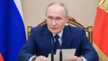 Krieg gegen die Ukraine: Wladimir Putin wirft Ukraine fehlendes Interesse am Frieden vor