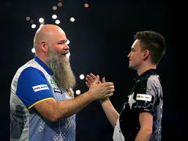 darts-wm: pietreczko scheitert am bärtigen schweden