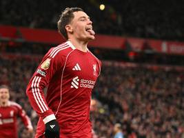 Premier League: Große Erleichterung: Wirtz trifft erstmals für Liverpool