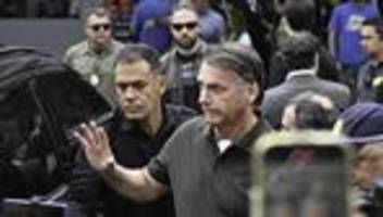 Brasilien: Ex-Präsident Bolsonaro wegen chronischen Schluckaufs operiert