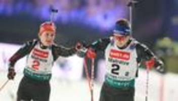 Erster Heimsieg seit 2016: Deutsches Duo siegt bei emotionalem Biathlon auf Schalke