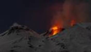 Sizilien: Ätna erneut ausgebrochen, höchste Warnstufe für Flugverkehr
