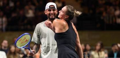 »battle of the sexes«: nick kyrgios besiegt aryna sabalenka problemlos