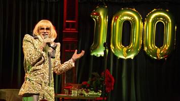 Die Knefs: Hundertjähriges mit Rosentorte und Asbach Uralt