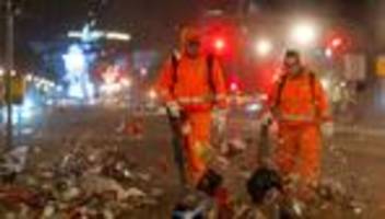 BSR: Stadtreinigung an Neujahr mit 500 Mitarbeitern im Einsatz