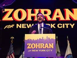 Neuer Bürgermeister von New York: Trump-Gegner Mamdani tritt sein Amt in der U-Bahn an