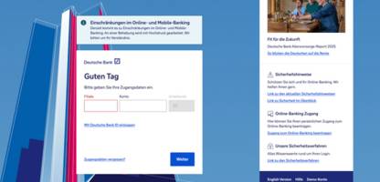 Deutsche Bank und Postbank: Störung im Online-Banking