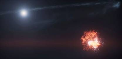 weltraumteleskop »hubble« registriert verblüffende kollisionen in jungem planetensystem