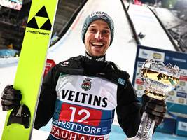 skispringer felix hoffmann: Überrumpelt vom größten erfolg seiner karriere