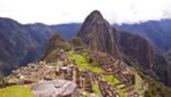 peru: ein toter und mehrere verletzte bei zugunglück nahe machu picchu