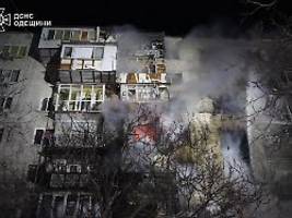 gebäude in odessa getroffen: baby und kinder bei russischem luftangriff verletzt