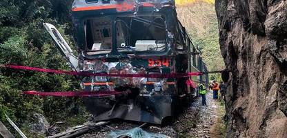 Peru: Mindestens 40 Verletzte bei Zugunglück nahe Machu Picchu