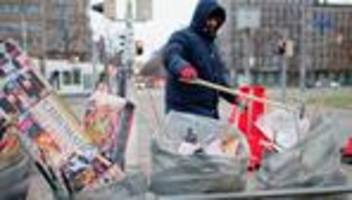 Neujahrsputz: Gut fürs Stadtbild: Junge Muslime räumen in Mannheim auf