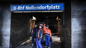 feuer am u-bahnhof nollendorfplatz – linie u2 unterbrochen