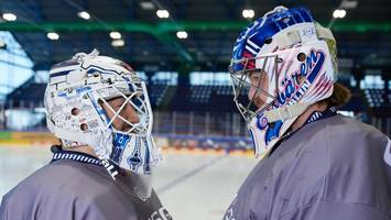 Eisbären-Torhüter: Jede Maske erzählt eine besondere Geschichte