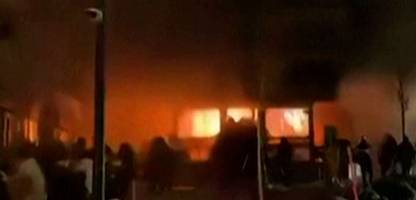 crans-montana in der schweiz: amateuraufnahmen zeigen feuer in bar